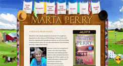 Desktop Screenshot of martaperry.com